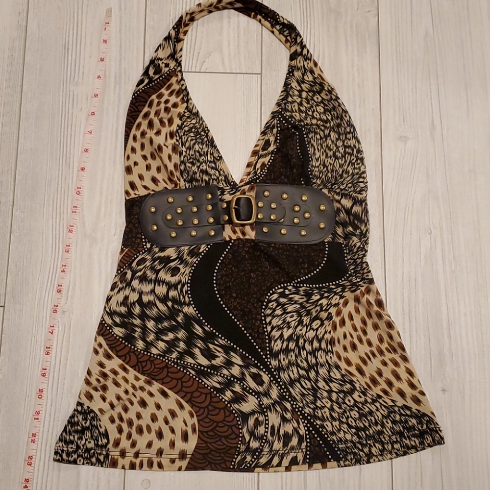 NWT  animal halter top